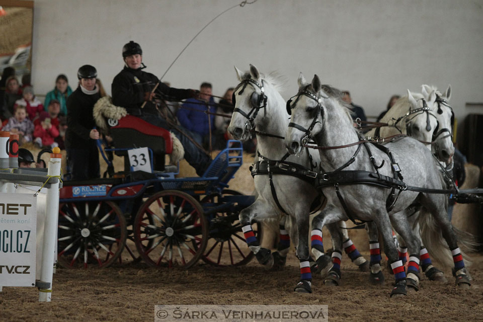 Zimní Jezdecký pohár spřežení 2016 - Slatiňany