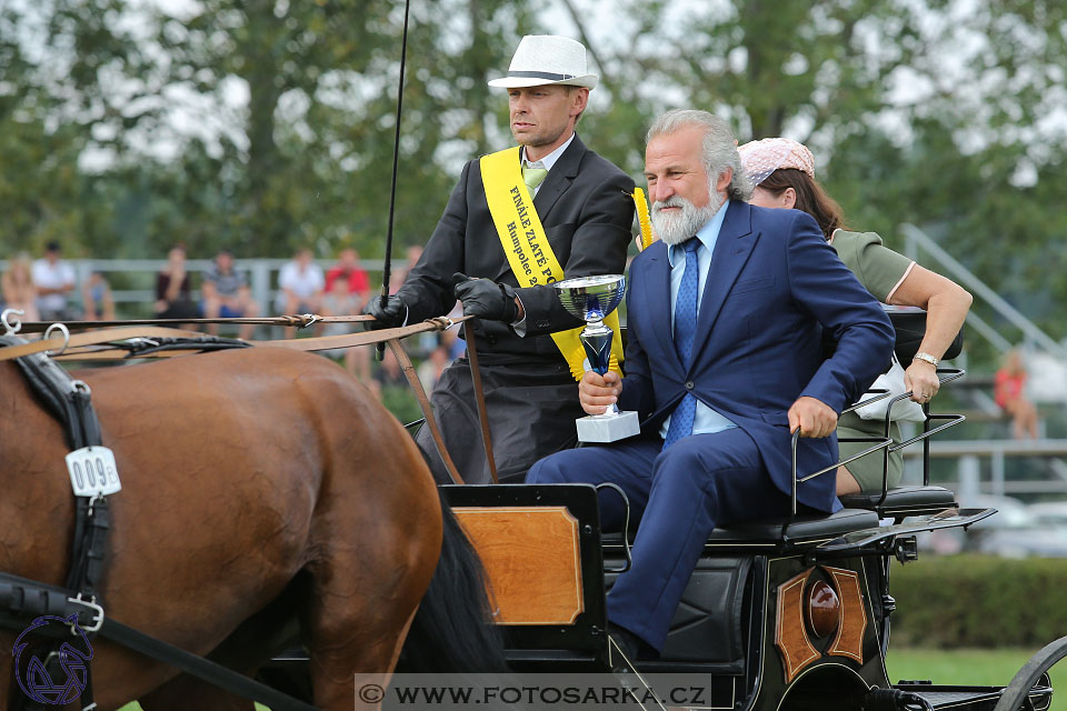 27.8.2017 - finále Zlatá Podkova - parkur