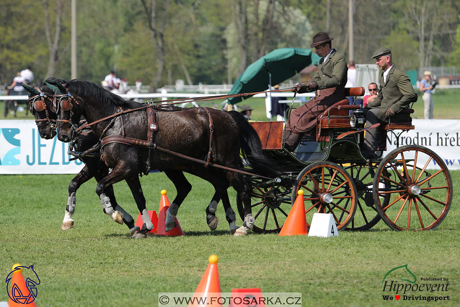 Kladruby 2018 - neděle parkur