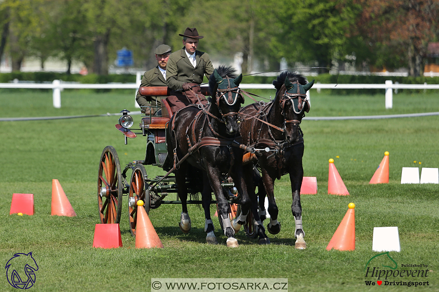 Kladruby 2018 - neděle parkur