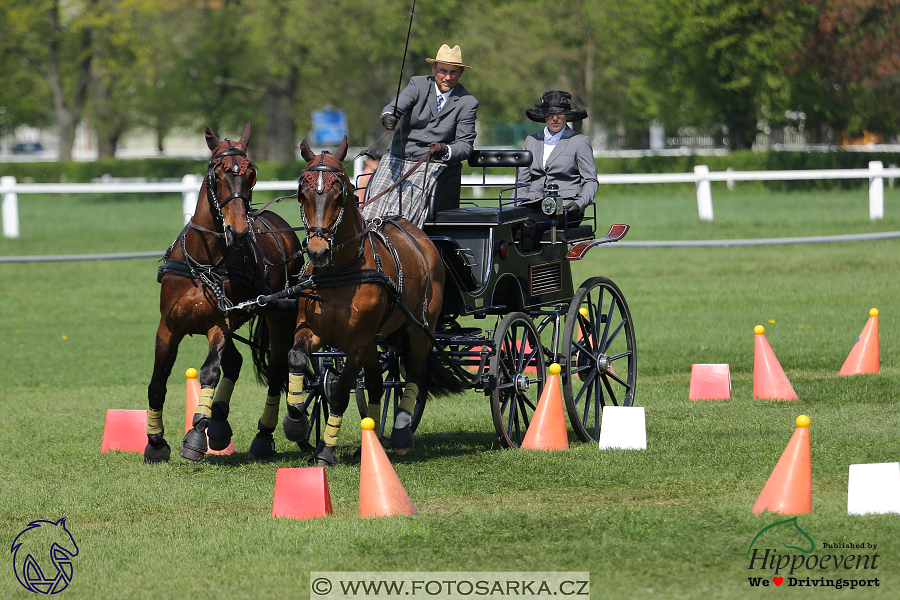 Kladruby 2018 - neděle parkur