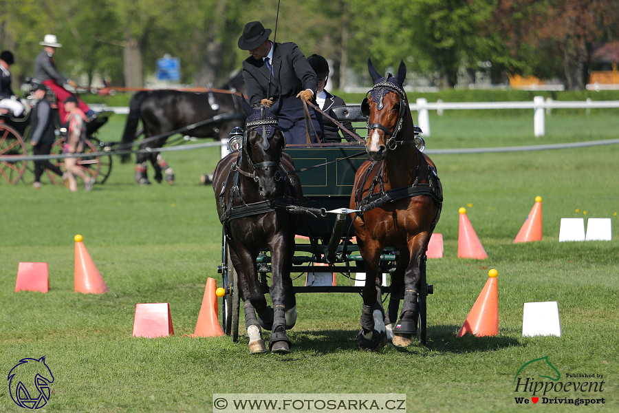 Kladruby 2018 - neděle parkur