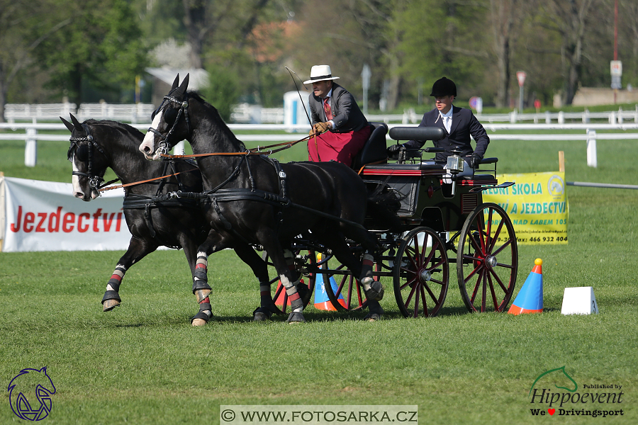 Kladruby 2018 - neděle parkur