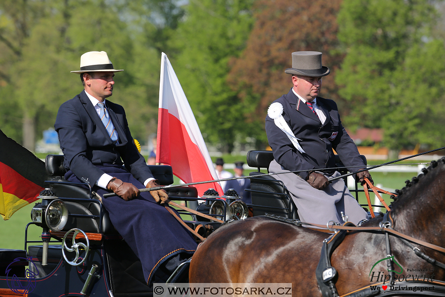 Kladruby 2018 - neděle parkur