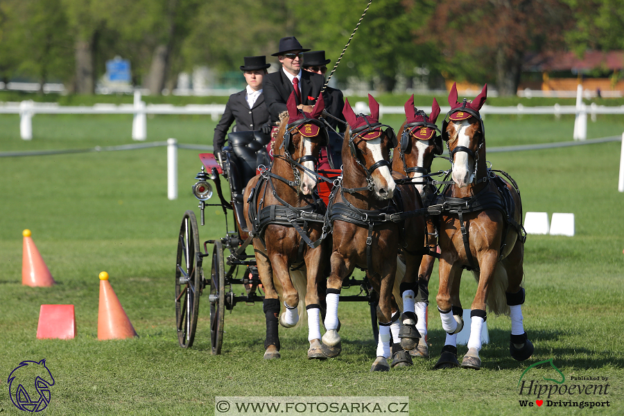 Kladruby 2018 - neděle parkur