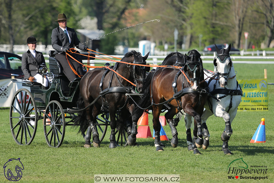 Kladruby 2018 - neděle parkur