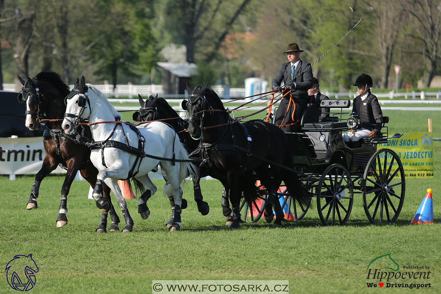 Kladruby 2018 - neděle parkur