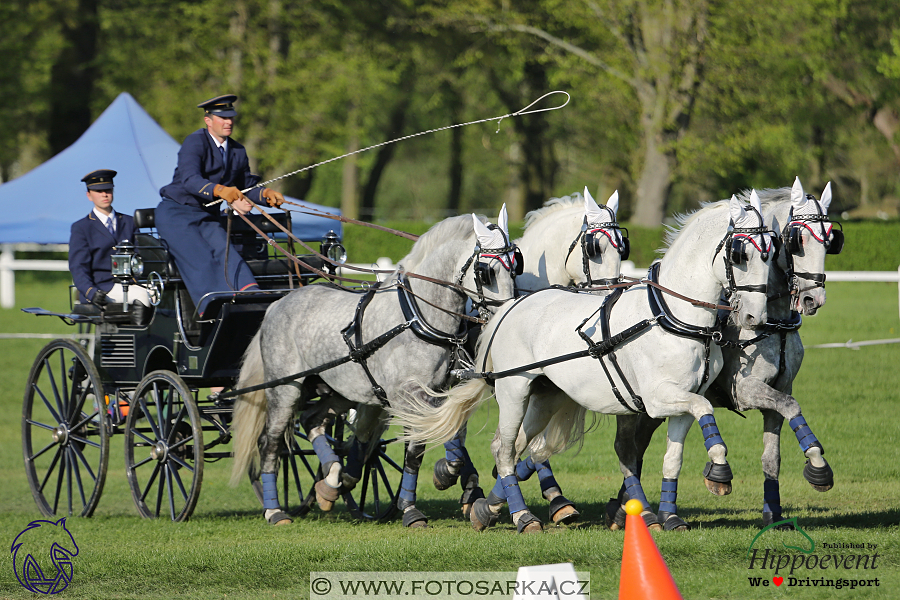 Kladruby 2018 - neděle parkur