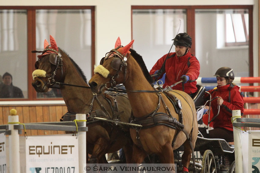 Zimní Jezdecký pohár spřežení 2016 - Brno