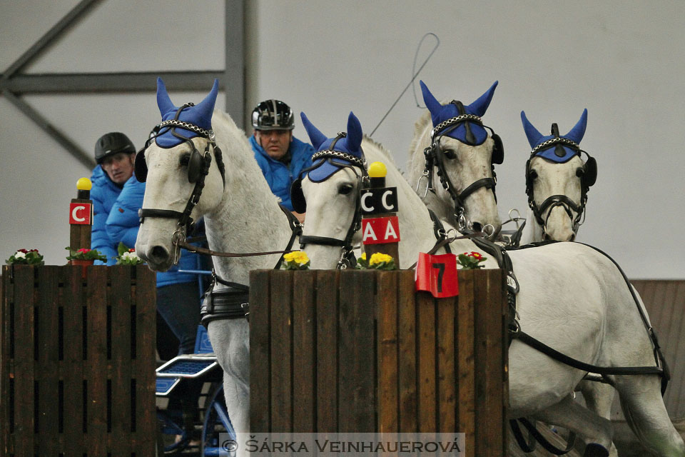 Zimní Jezdecký pohár spřežení 2016 - Hradištko