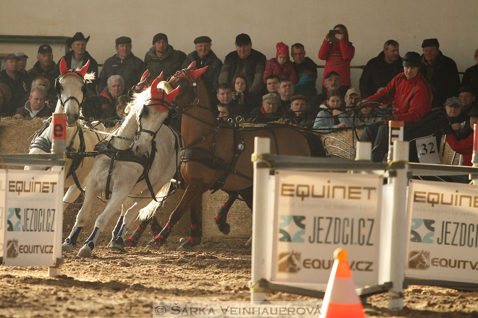 Zimní Jezdecký pohár spřežení 2016 - Slatiňany